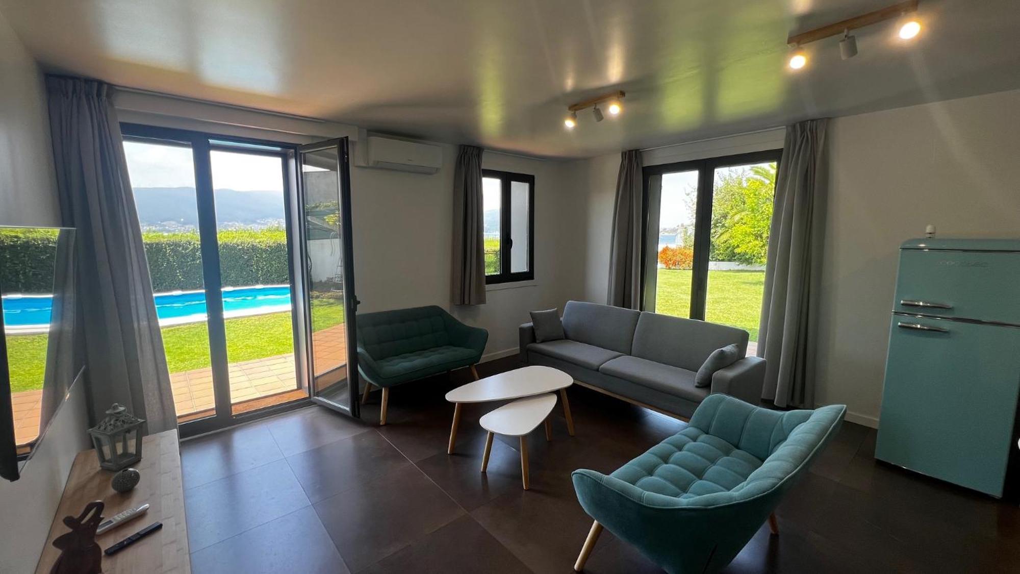 Apartamentos Redondela - A Casa Da Praia Kültér fotó
